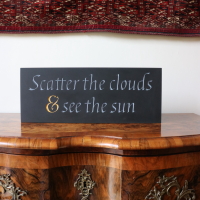 scatter the clouds square